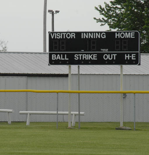 infield at Ainsworth Nebraska