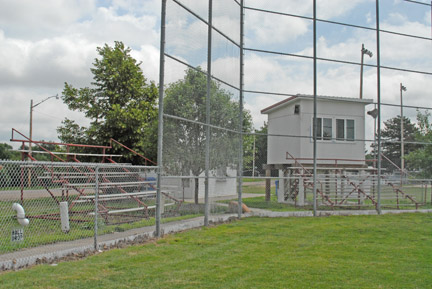Alma Nebraska Baseball grandstand