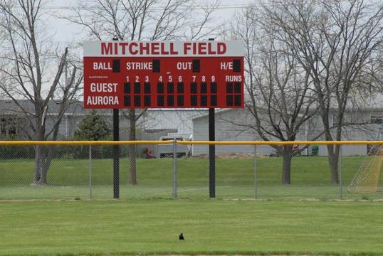 michell field aurora nebraska 
scoreboard