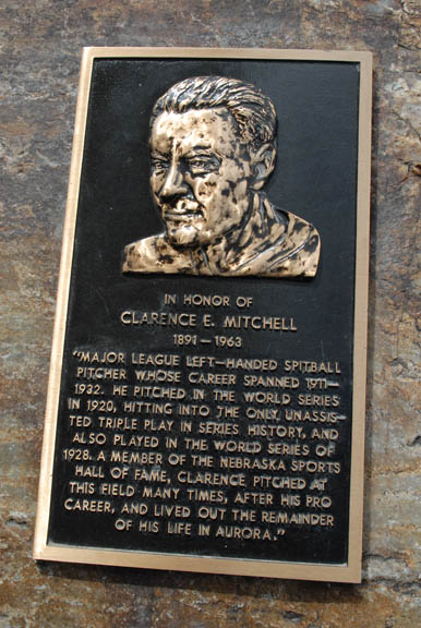 plaque of Clarence Mitchell