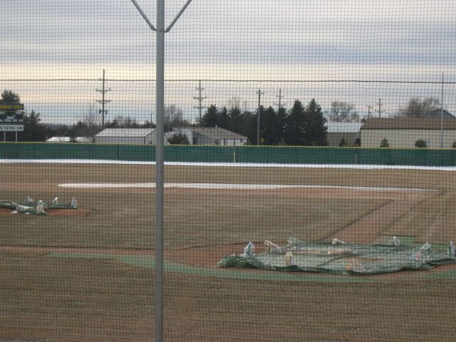 Chappell Nebraska baseball 
infield