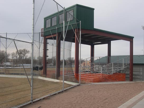 Chappell Nebraska Baseball Grandstand