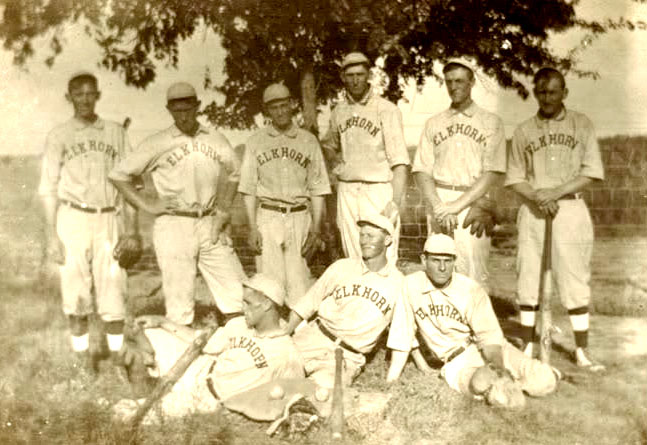 elkhorn Nebraska baseball early 1900