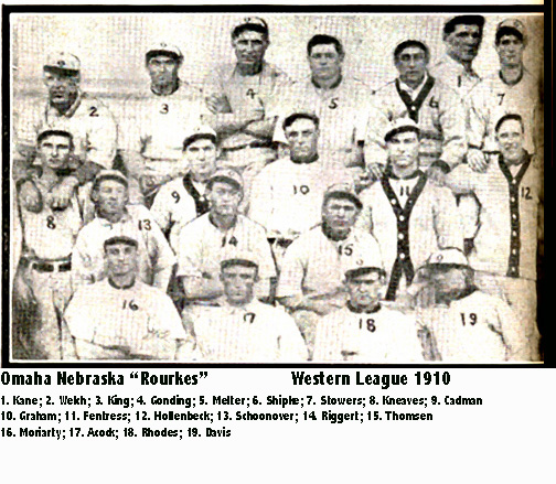omaha baseball team 1910