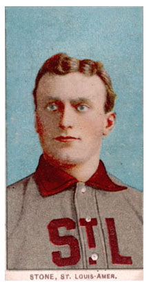 t206 George Stone Baseball Card