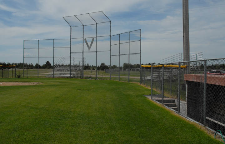 grandstand at Valentine Nebraska Baseball