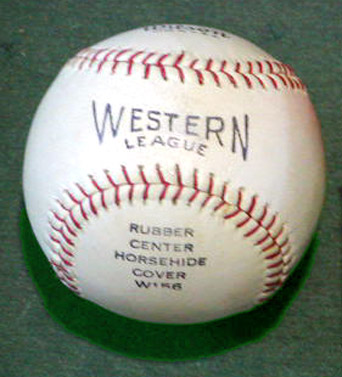 Western League Baseball circa 1920